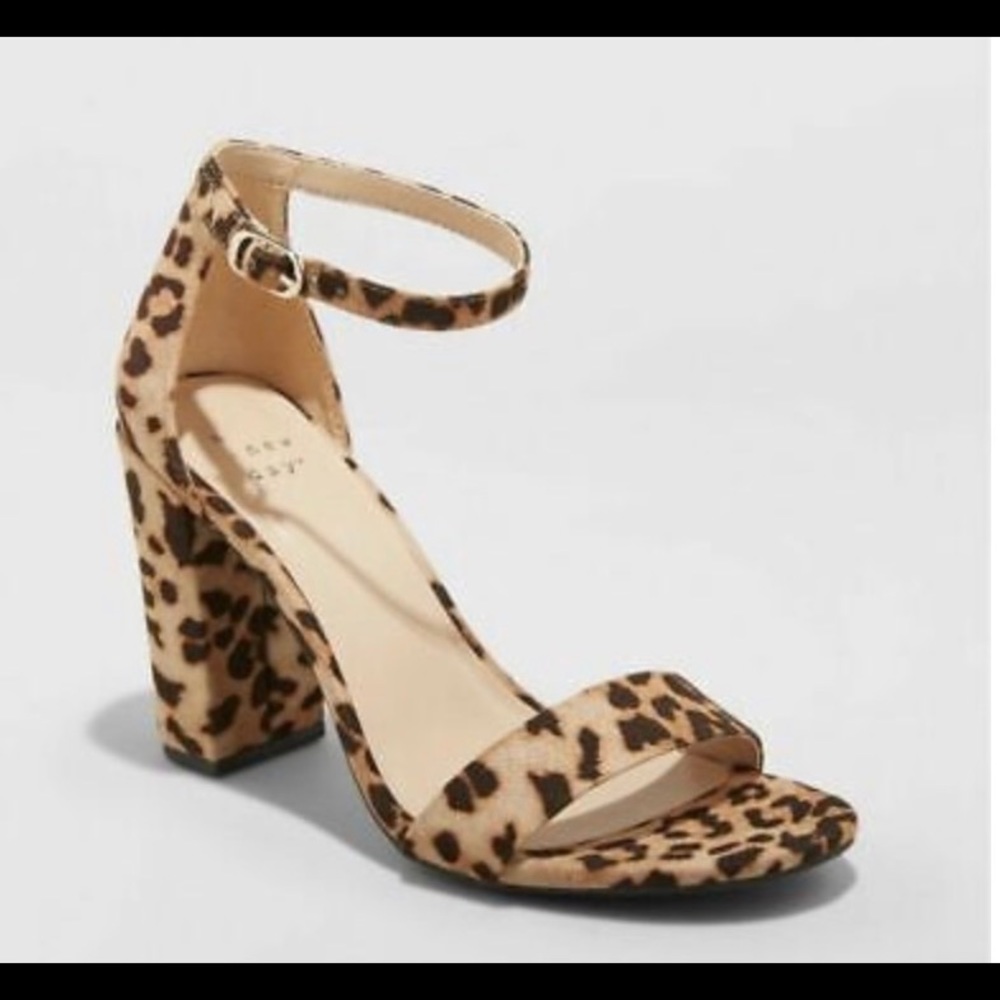 A New Day Snakeskin And Cheetah Print Heels